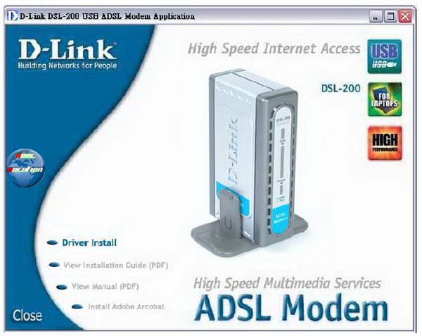 D-Link DSL 200 Adsl Solution