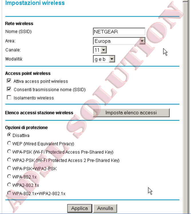 Netgear DG834PN MIMO Wireless G Manuale sulla protezione Wi-Fi