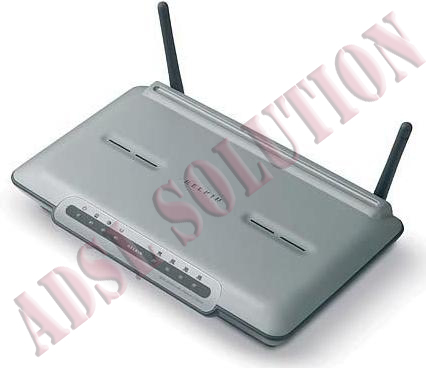 Belkin F5D7632 Modem Router Wireless G Configurazione Adsk e Wi-Fi